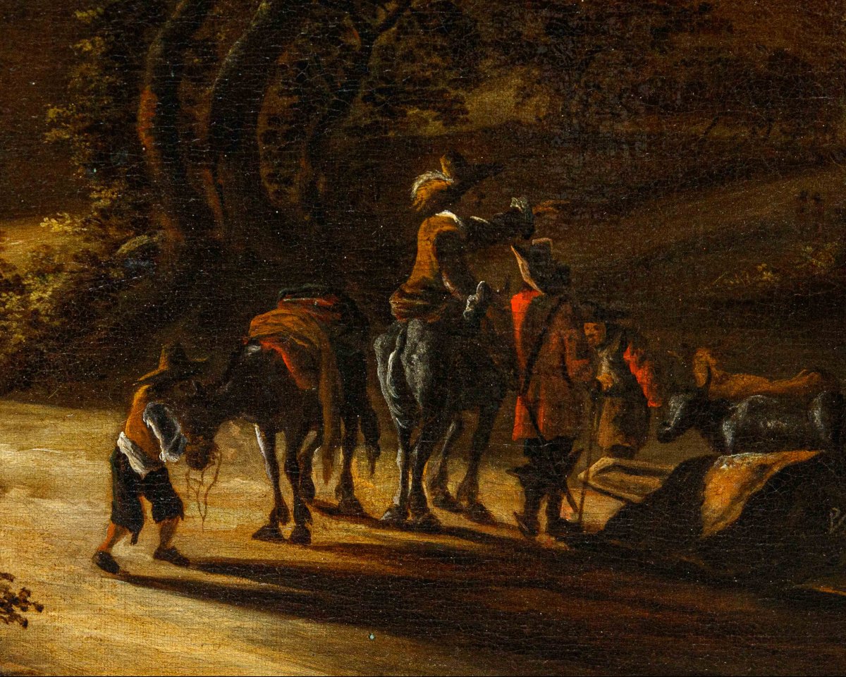 Paesaggio con personaggi-photo-3