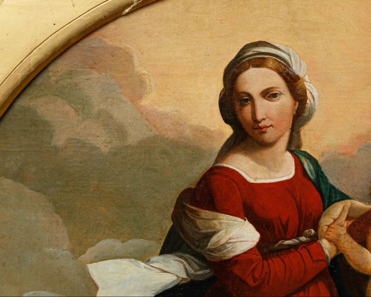 XIX secolo, da Benvenuto Tisi da Garofalo, detto Il Garofalo, Madonna in gloria con il Bambino-photo-3