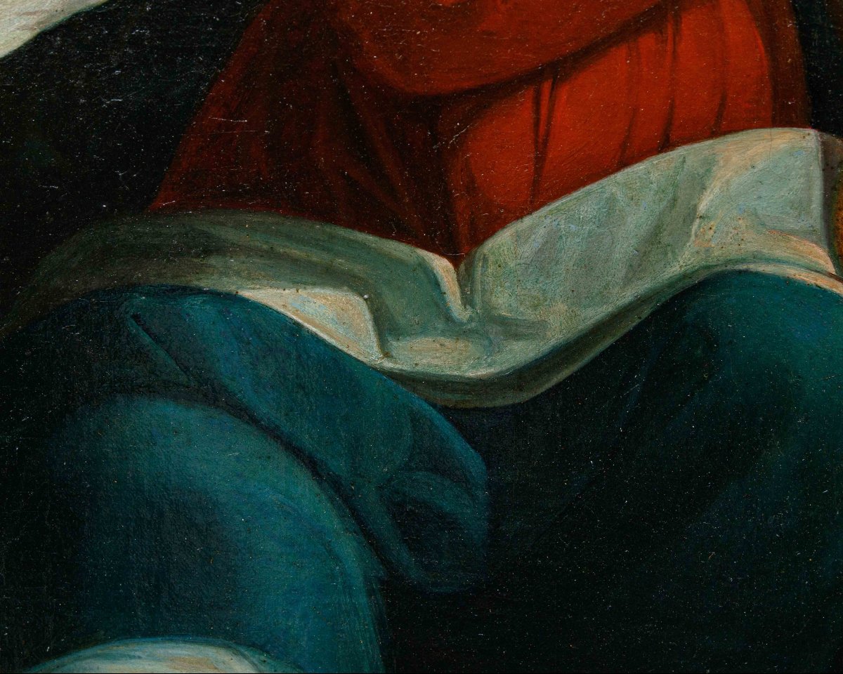 XIX secolo, da Benvenuto Tisi da Garofalo, detto Il Garofalo, Madonna in gloria con il Bambino-photo-7