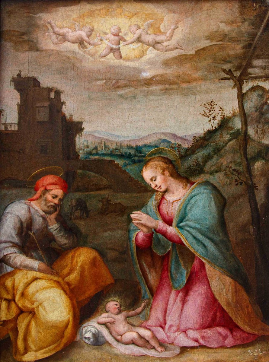 Francesco Del Brina (Firenze, 1529 – 1586), Natività-photo-5