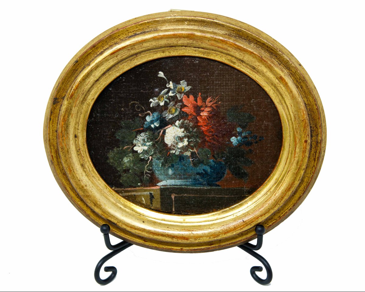 Francesco Lavagna (Napoli, 1684 – 1749), Nature morte con vaso di fiori-photo-3