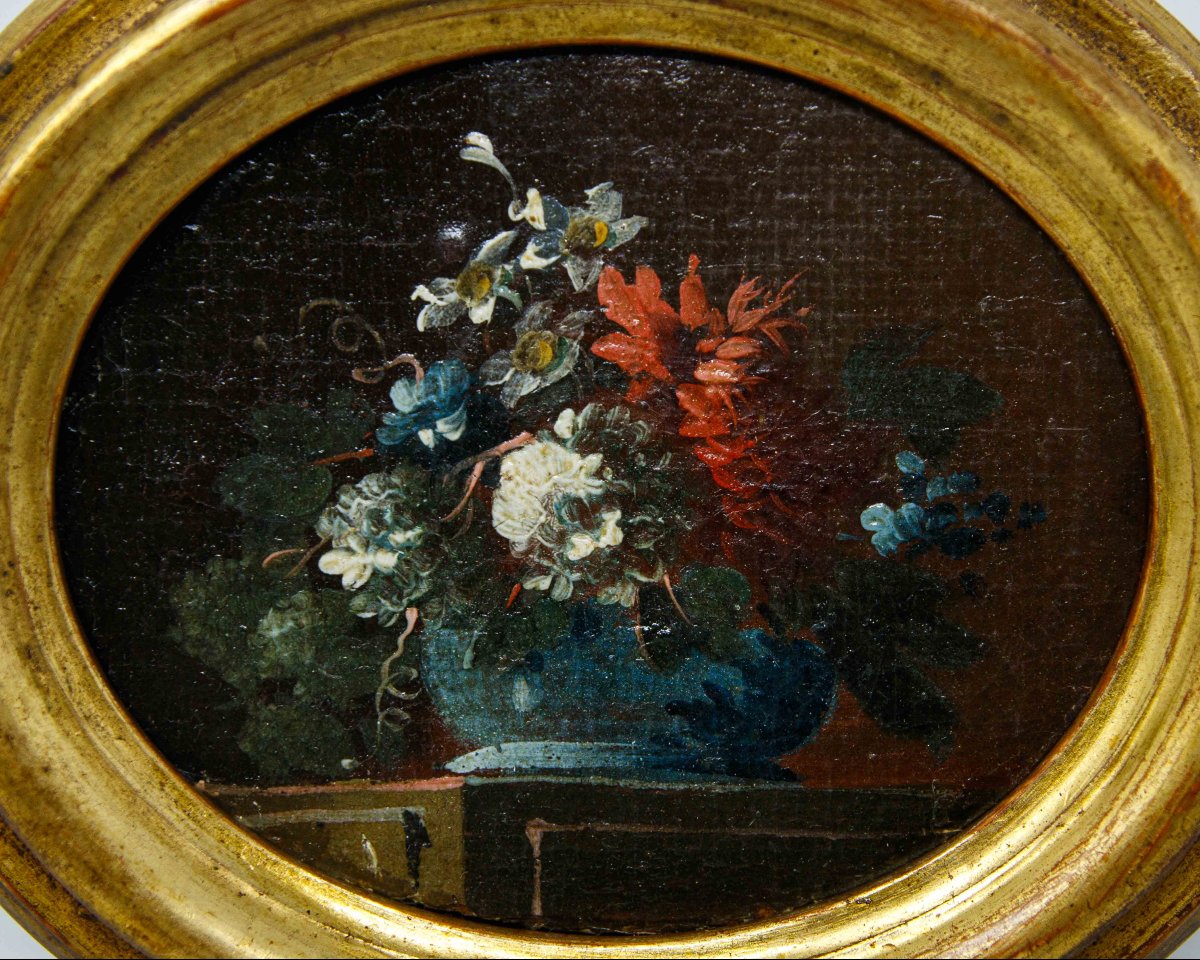 Francesco Lavagna (Napoli, 1684 – 1749), Nature morte con vaso di fiori-photo-4