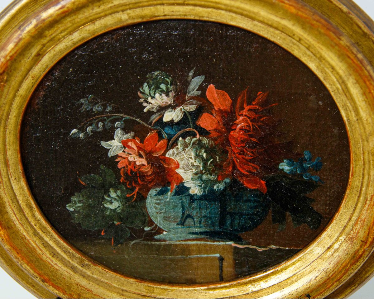 Francesco Lavagna (Napoli, 1684 – 1749), Nature morte con vaso di fiori-photo-6