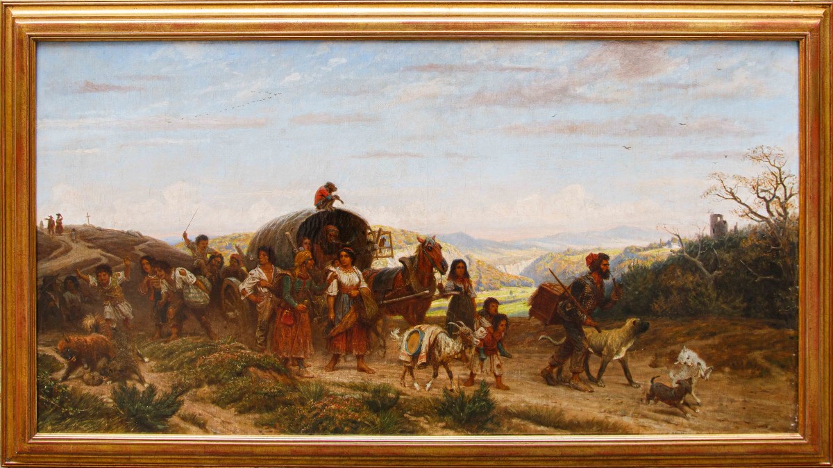 Adolf Northen (Münden, 6 novembre 1828 – Düsseldorf, 28 maggio 1876), Carovana in viaggio