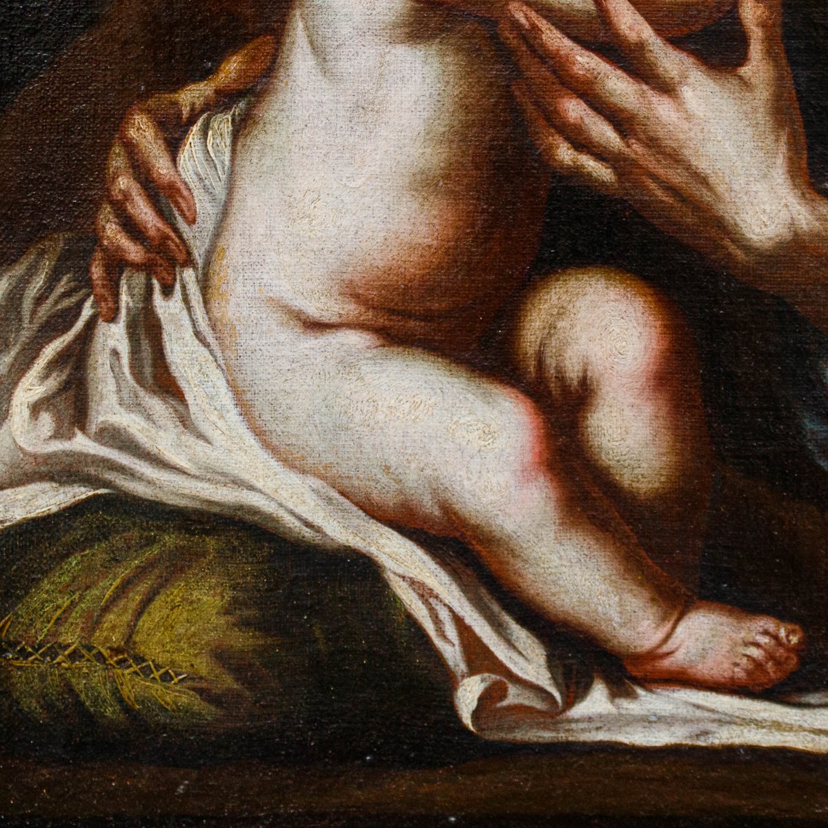 Seguace di Giuseppe Nogari (Venezia, 1699 – ivi, 1763), San Giuseppe con il Bambino-photo-3