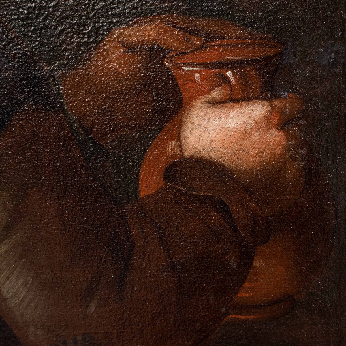 Cerchia di Antonio Amorosi (Comunanza, 1660 – Roma, 1738), Ritratto di giovane popolano-photo-2
