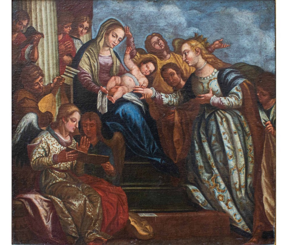 XVI secolo, da Paolo Veronese, Matrimonio mistico di Santa Caterina