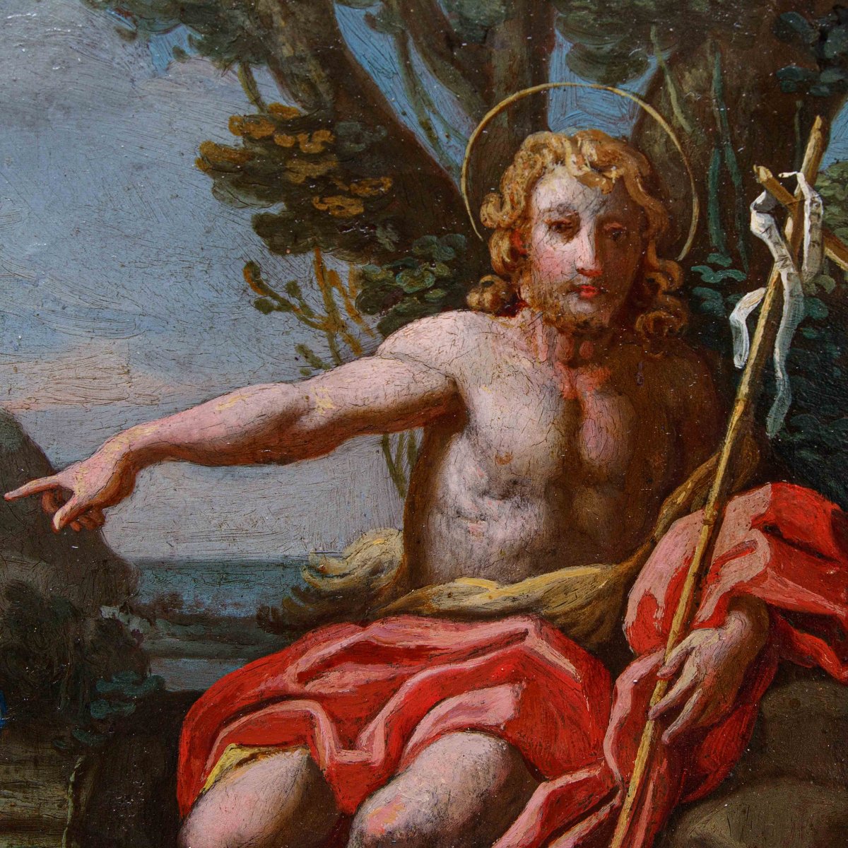 San Giovanni Battista che annuncia la venuta di Cristo-photo-3