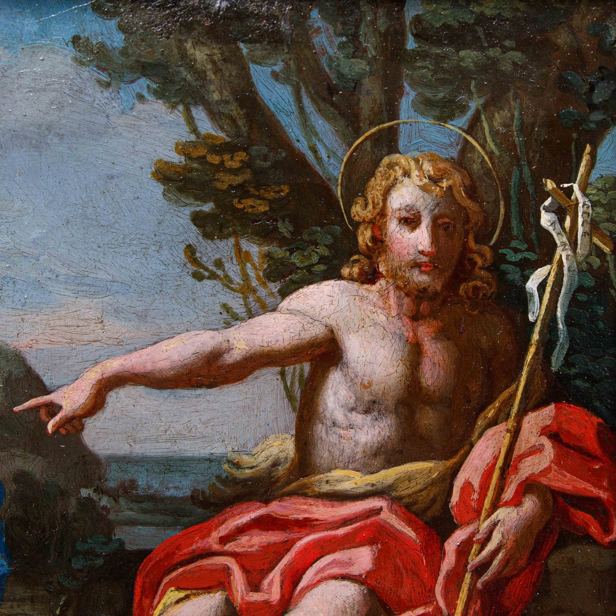 San Giovanni Battista che annuncia la venuta di Cristo-photo-2