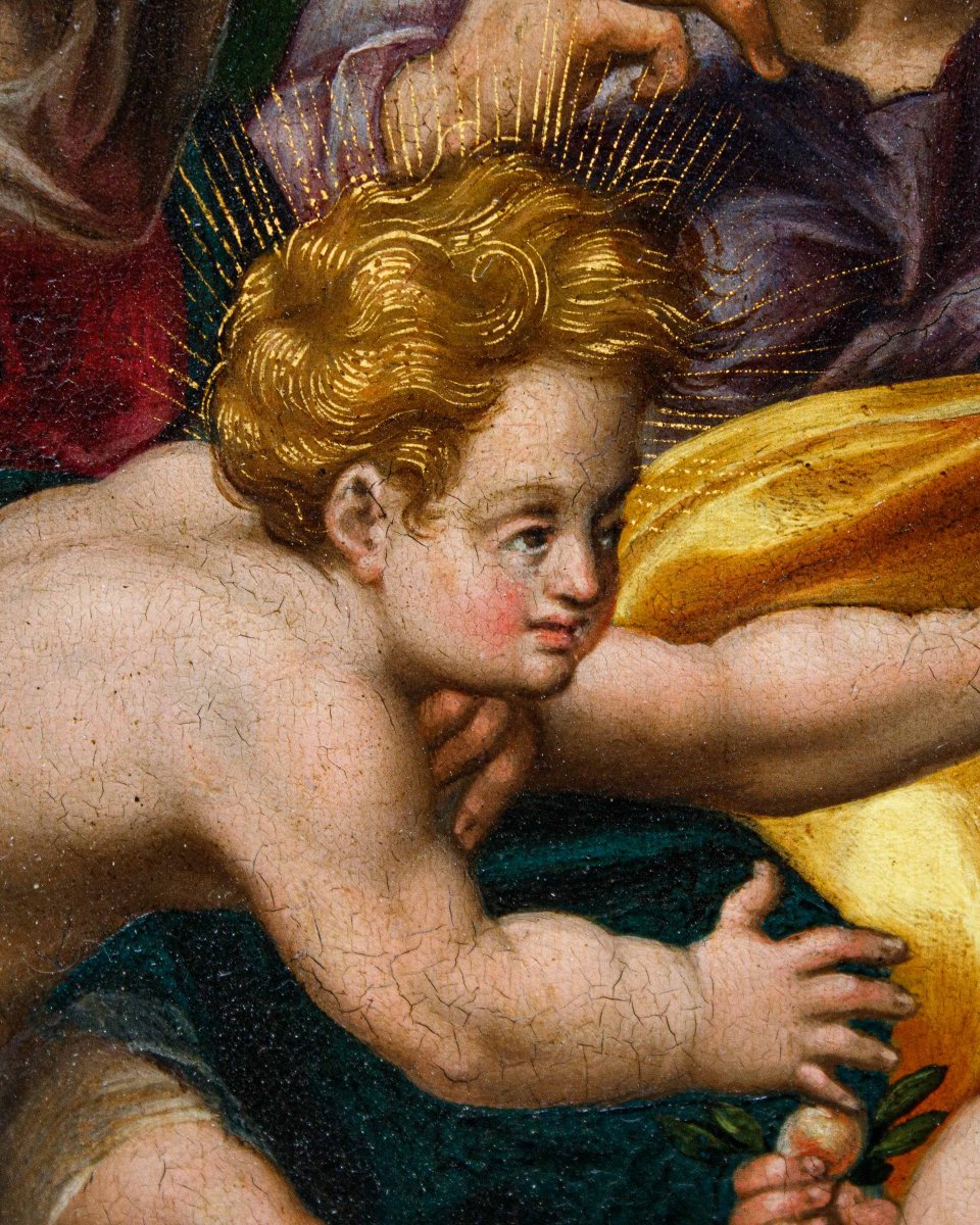 Sacra Famiglia con San Giovannino e Elisabetta-photo-3