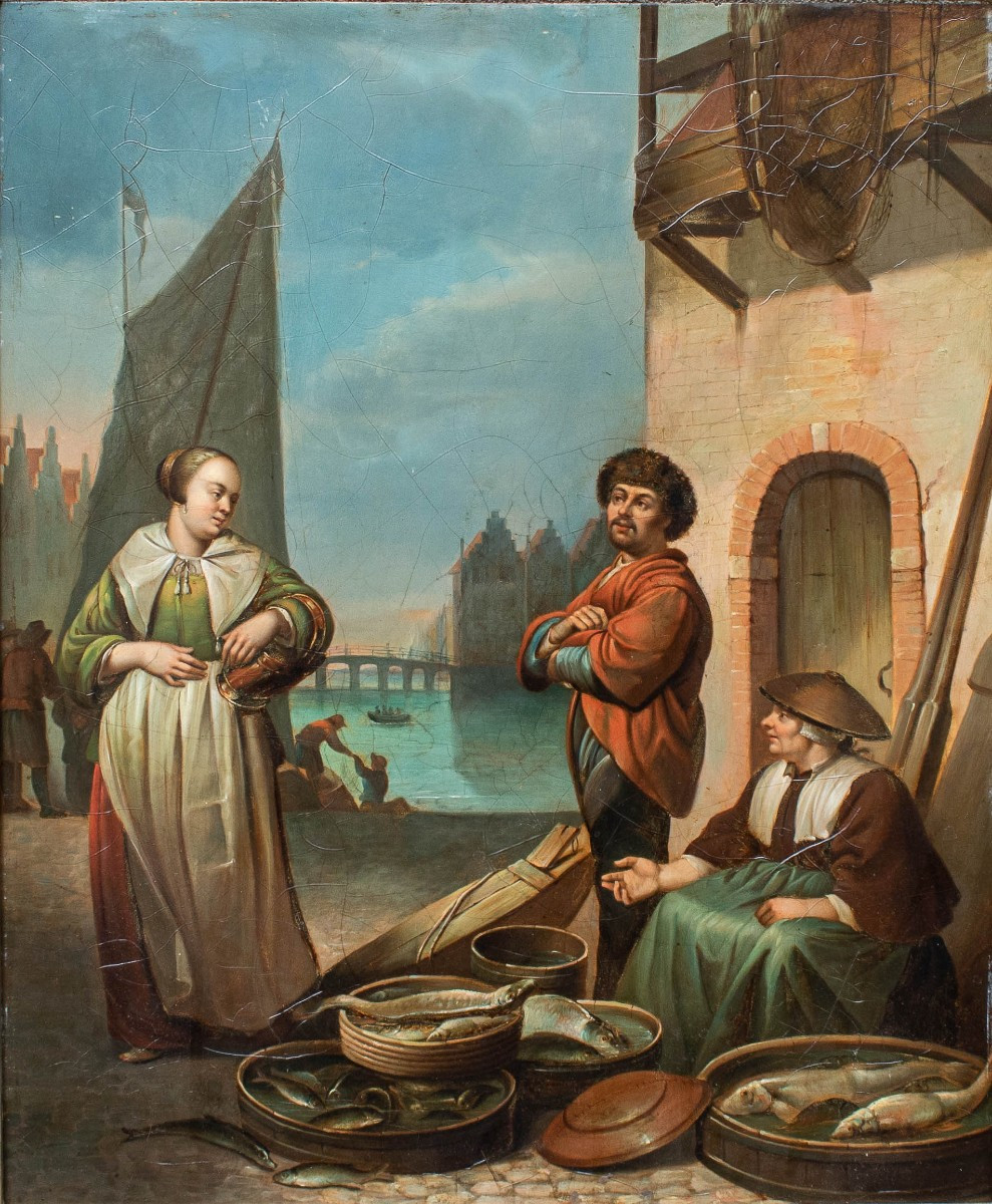 Scena di mercato
