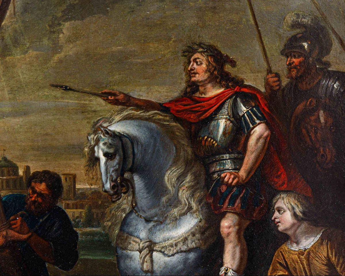 Vincent Malò (Cambrai 1602/06-Roma 1644), La crocifissione di S. Andrea-photo-3