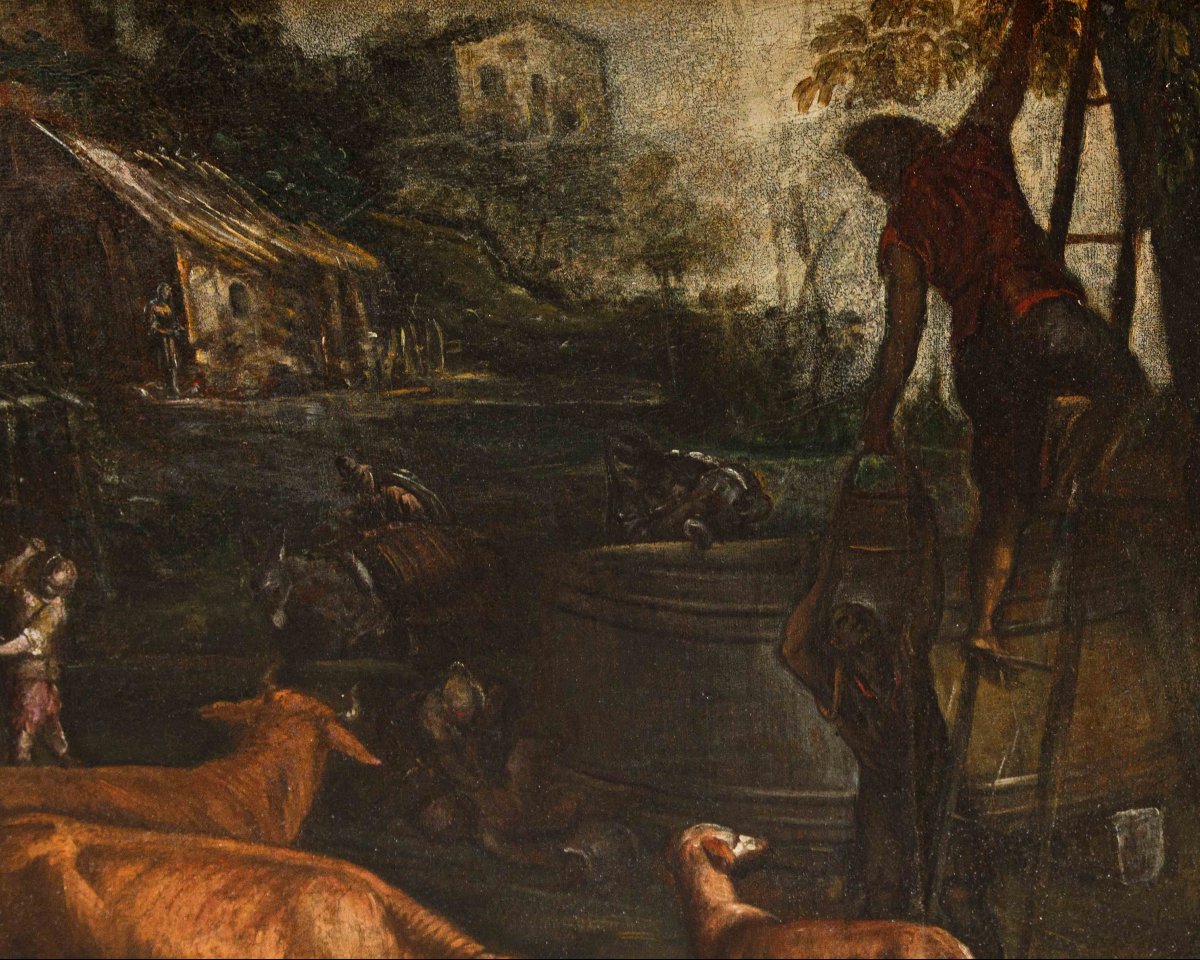 Francesco Bassano (Bassano, 1549 – Venezia, 1592), L'Autunno-photo-4