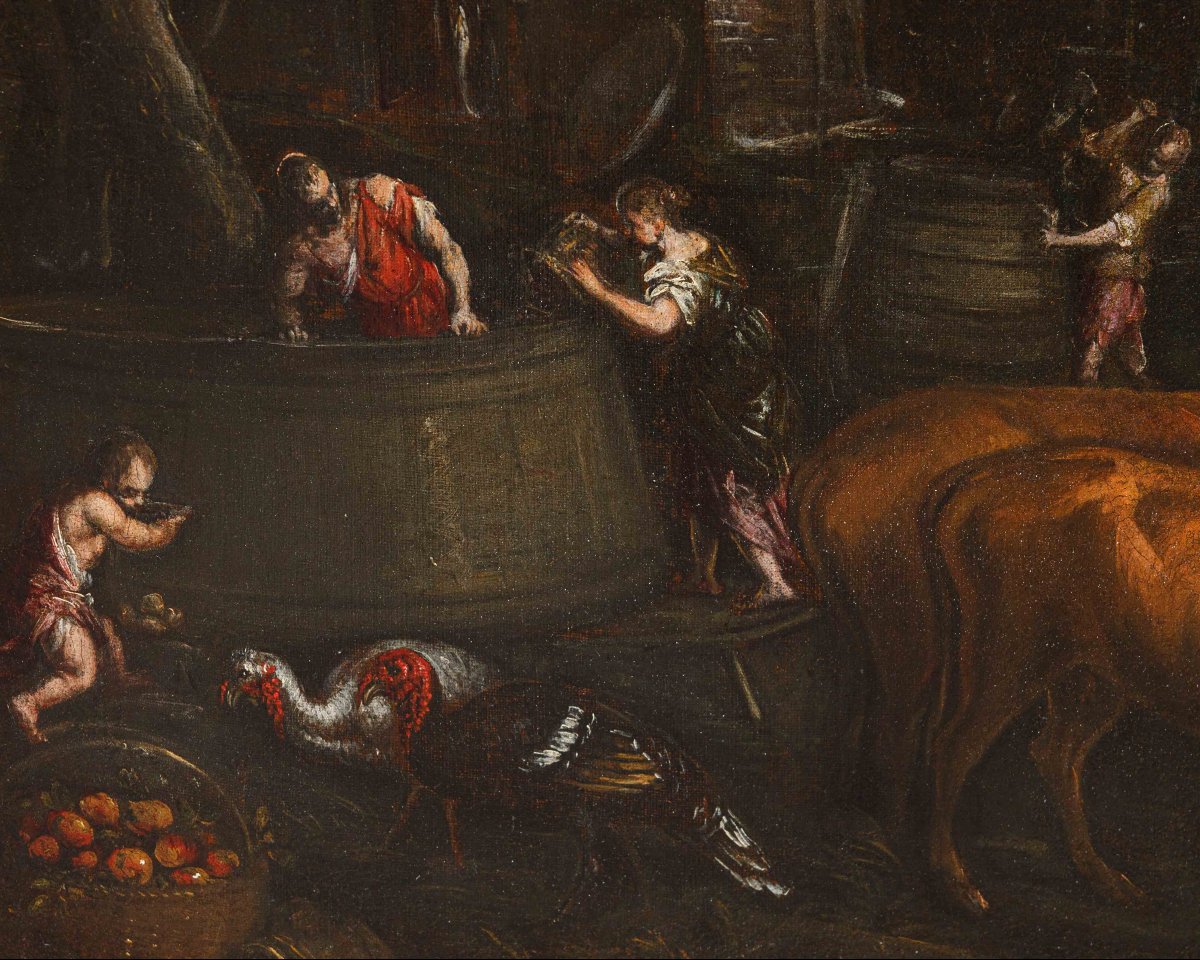 Francesco Bassano (Bassano, 1549 – Venezia, 1592), L'Autunno-photo-3