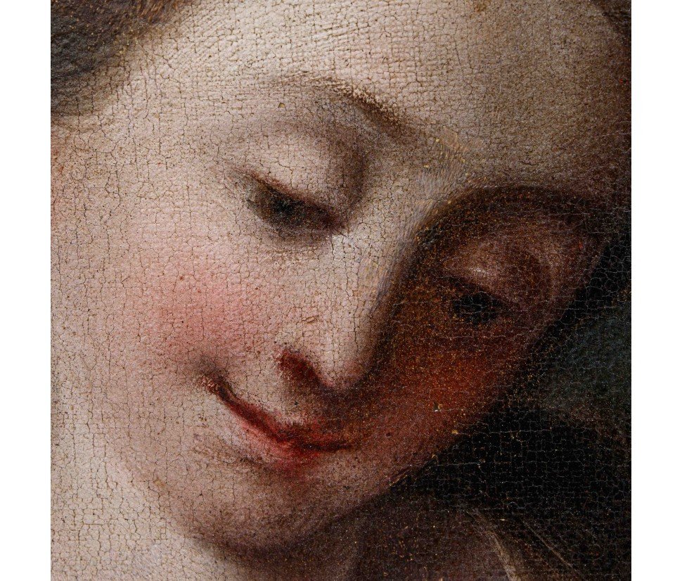 XVIII secolo, Scuola emiliana, Madonna con Bambino-photo-1