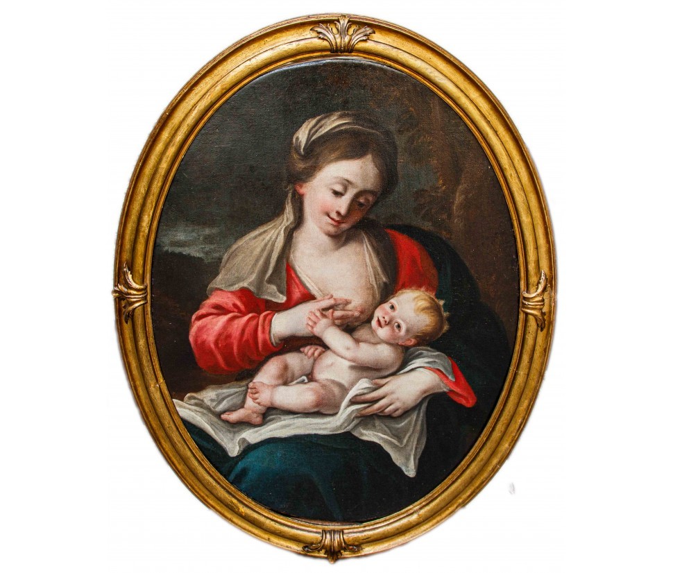 XVIII secolo, Scuola emiliana, Madonna con Bambino