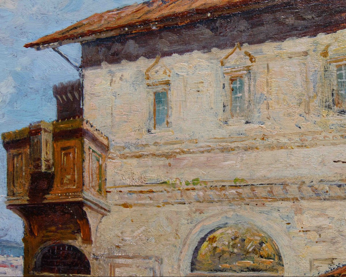 Riccardo Pellegrini (Milano, 1863 – Crescenzago, 1934), Mercato orientale-photo-3