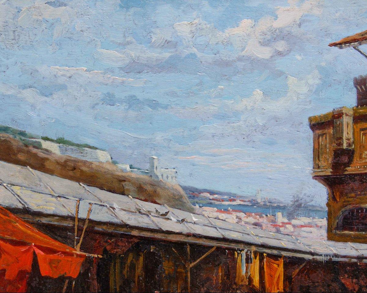 Riccardo Pellegrini (Milano, 1863 – Crescenzago, 1934), Mercato orientale-photo-8