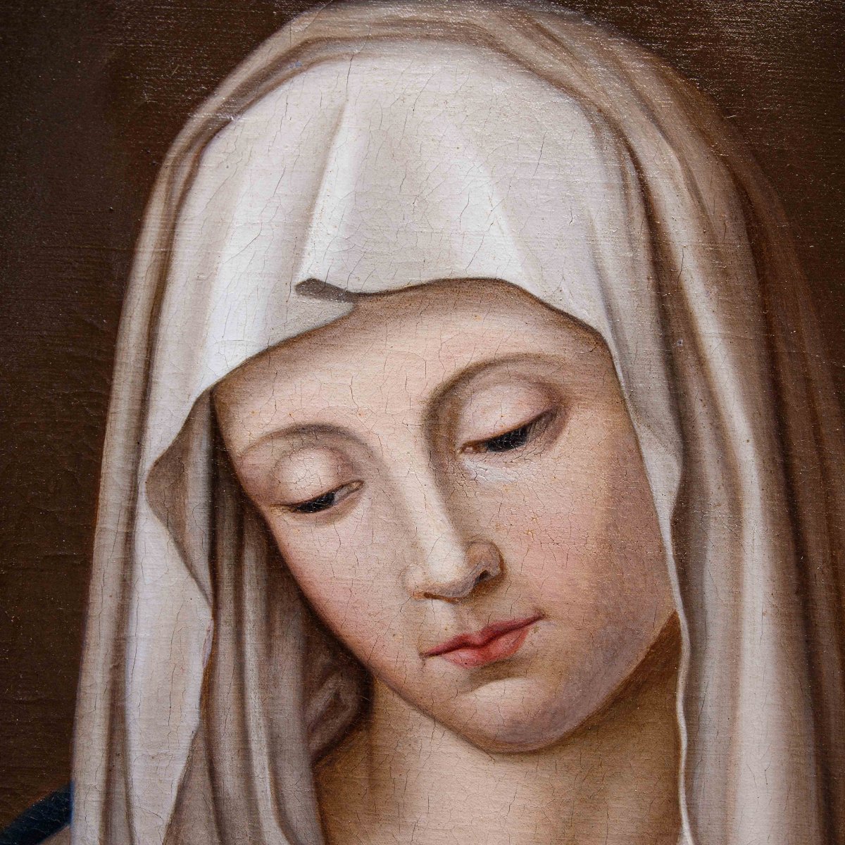 XIX secolo, da Giovanni Battista Salvi, detto il Sassoferrato, Madonna orante-photo-2