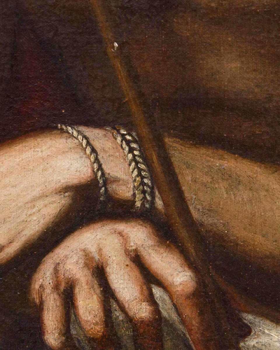 Seguace di Antonio Allegri detto il Correggio, XVII secolo, Ecce homo-photo-4