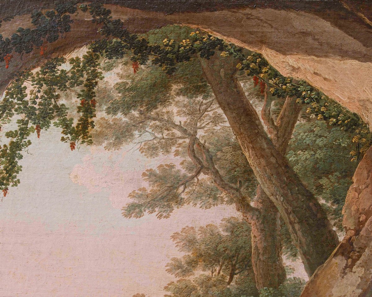 XVIII secolo, ambito di Francesco Zuccarelli (Pitigliano, 1702 – Firenze, 1788), Il banchetto -photo-5