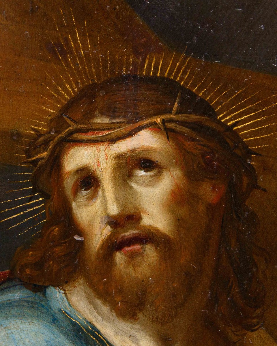 Scuola fiamminga, fine XVI secolo, Cristo portacroce-photo-1