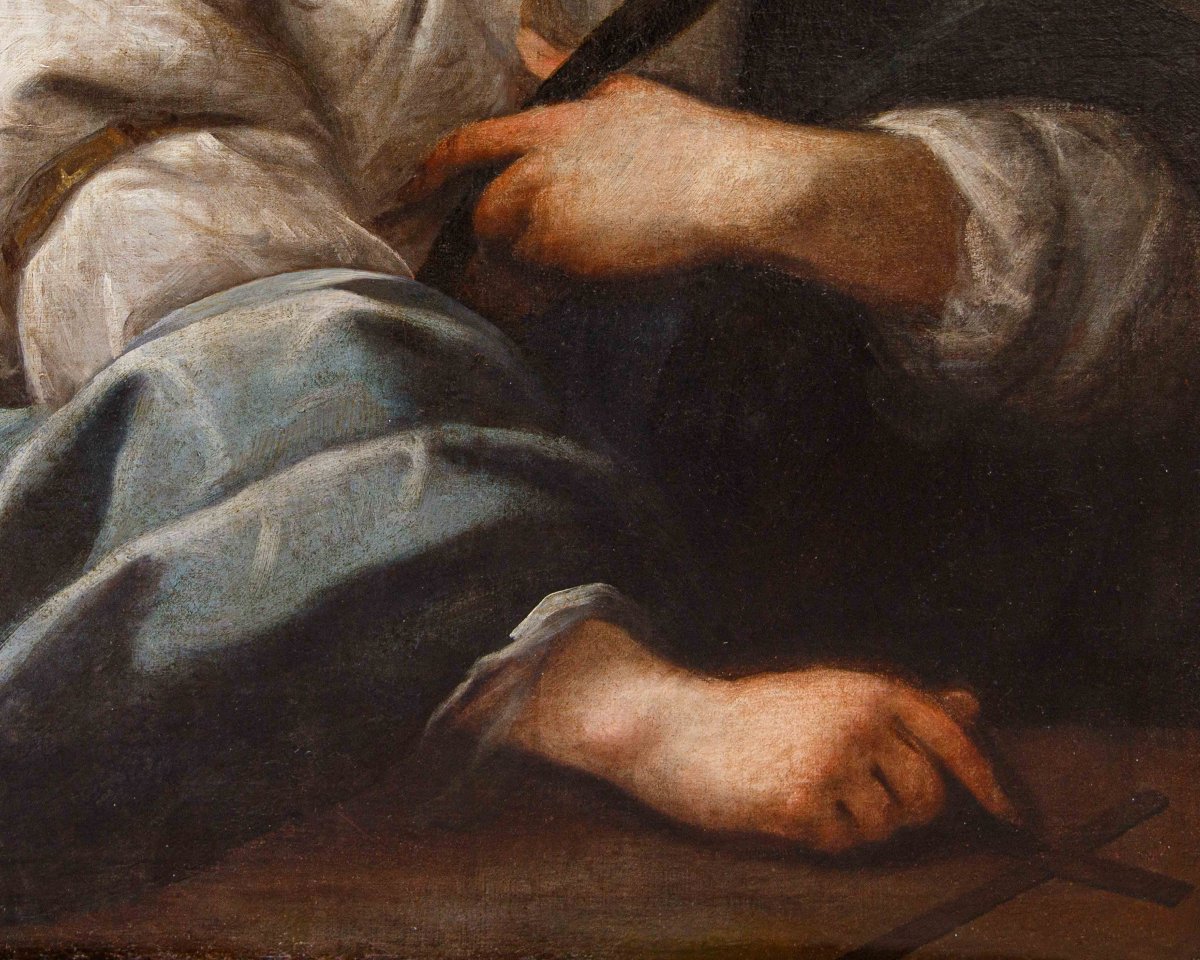 Giuseppe Nuvolone (Milano, 1619 – 1703), Santa in estasi-photo-5