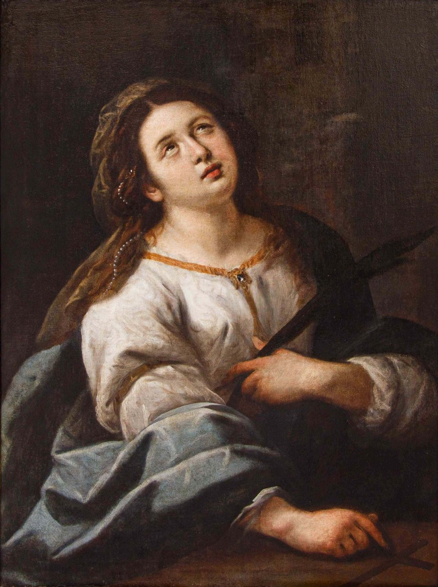 Giuseppe Nuvolone (Milano, 1619 – 1703), Santa in estasi-photo-7
