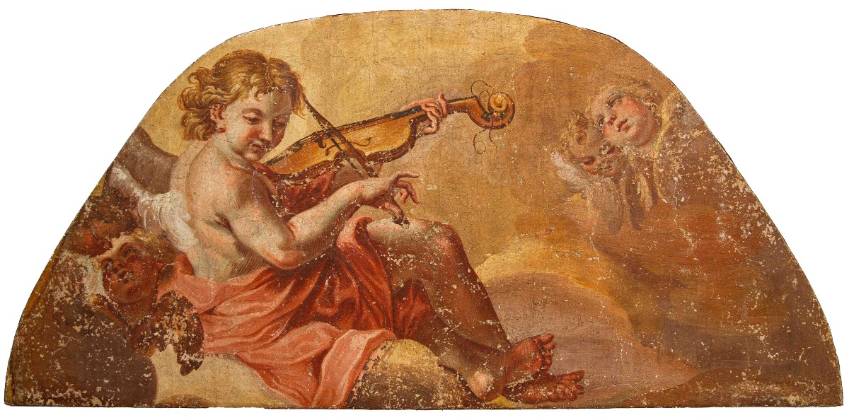 Amorino che suona il violino