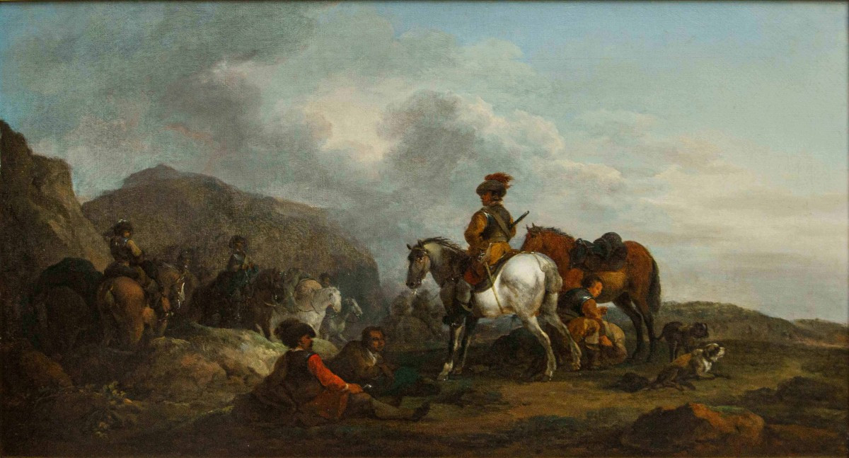 Sosta di cavalieri