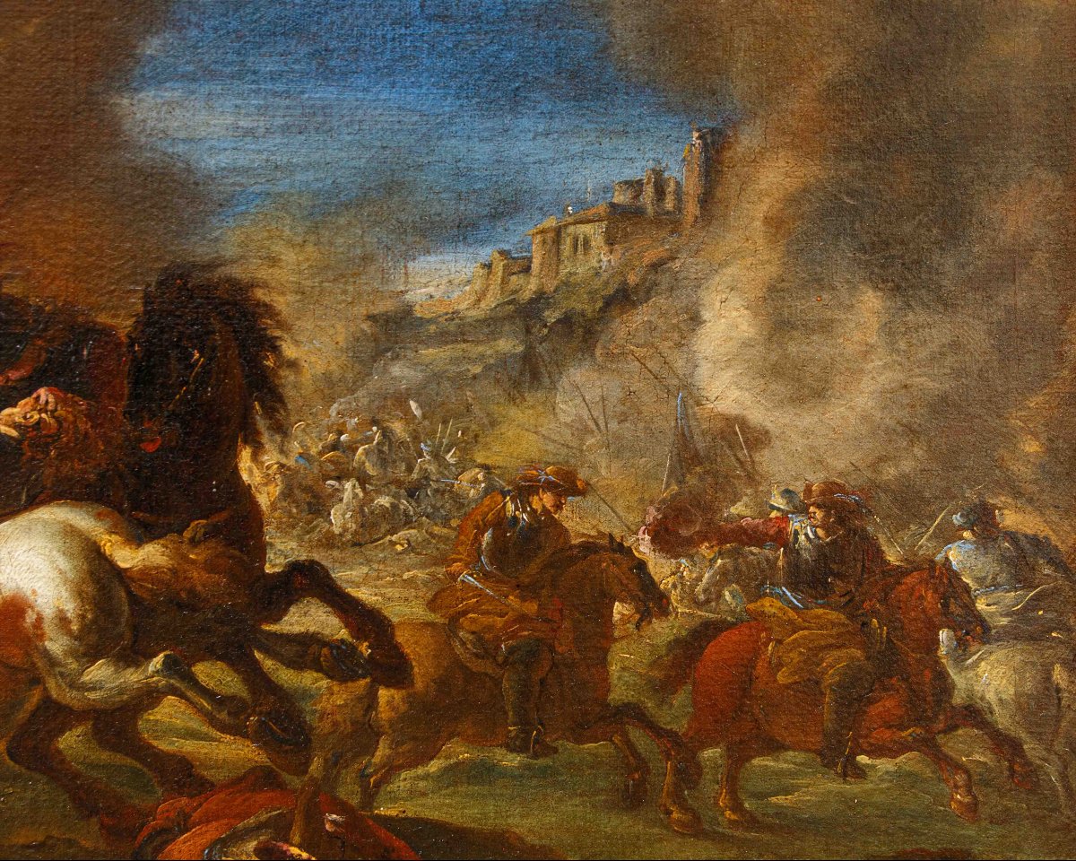 Coppia di scene di battaglia-photo-4