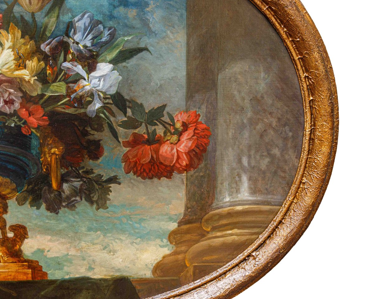 XIX secolo, Natura morta con fiori-photo-3