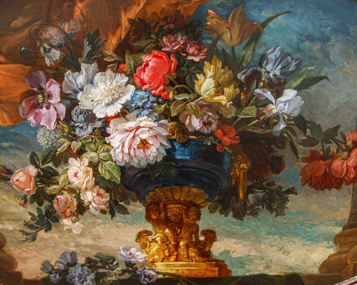 XIX secolo, Natura morta con fiori-photo-6