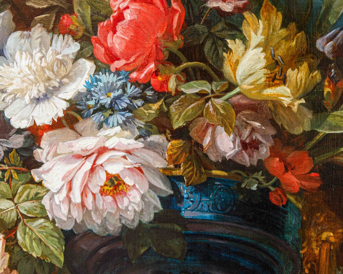 XIX secolo, Natura morta con fiori-photo-7