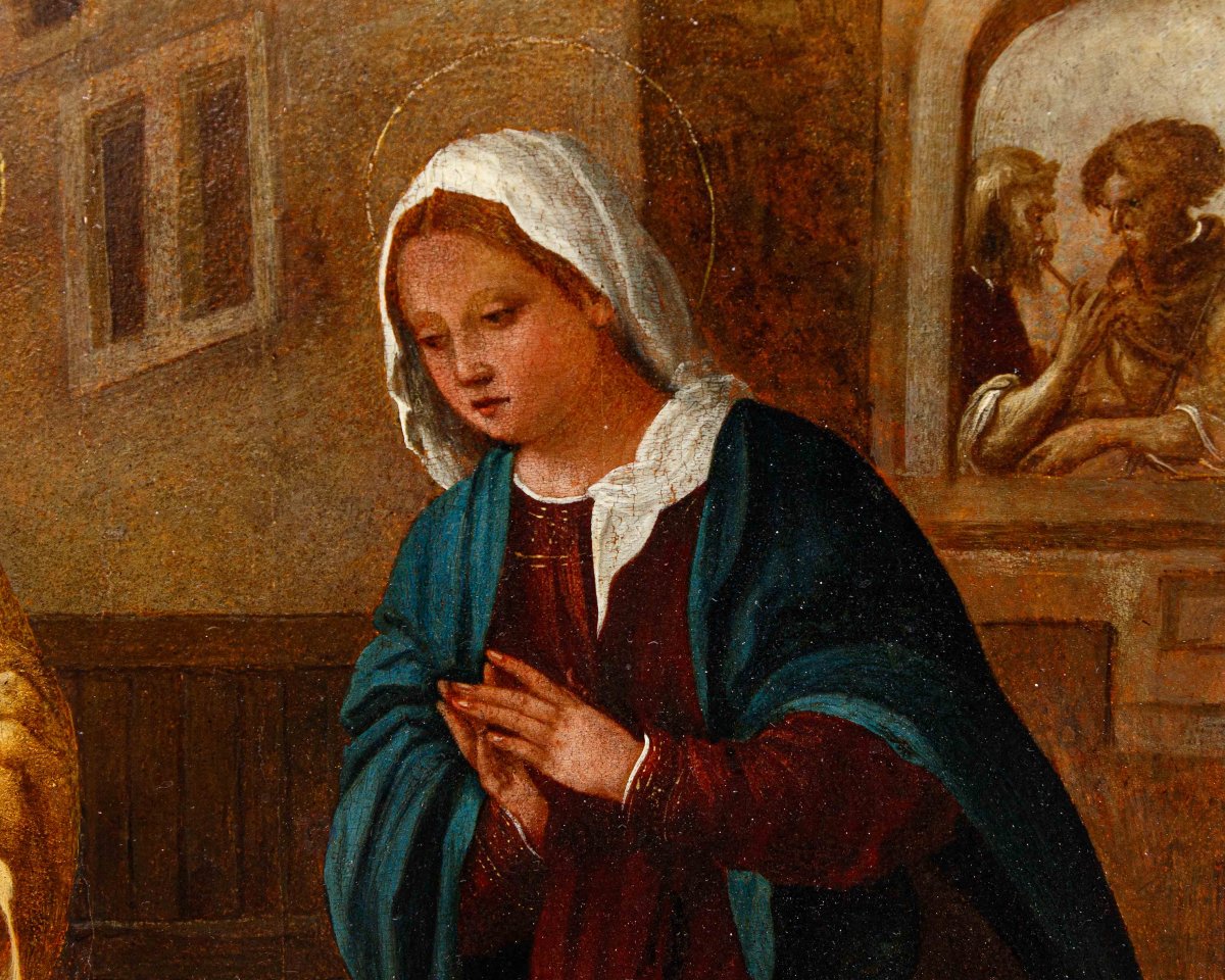 Scuola veneta, prima metà del XVI secolo, Natività-photo-4