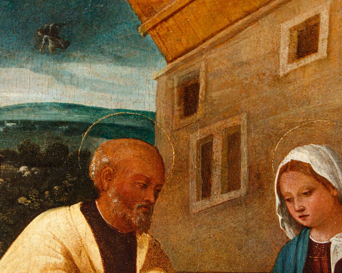 Scuola veneta, prima metà del XVI secolo, Natività-photo-1