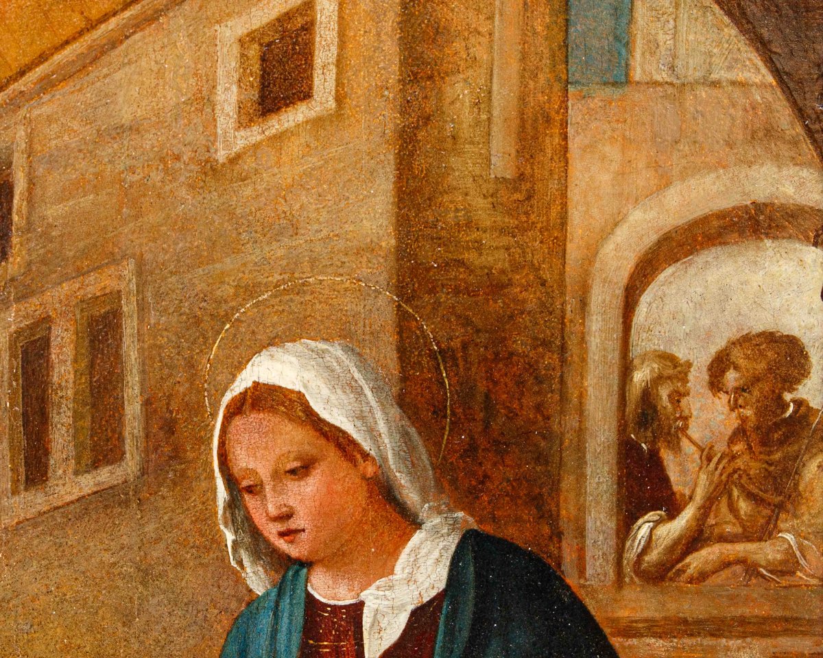 Scuola veneta, prima metà del XVI secolo, Natività-photo-5