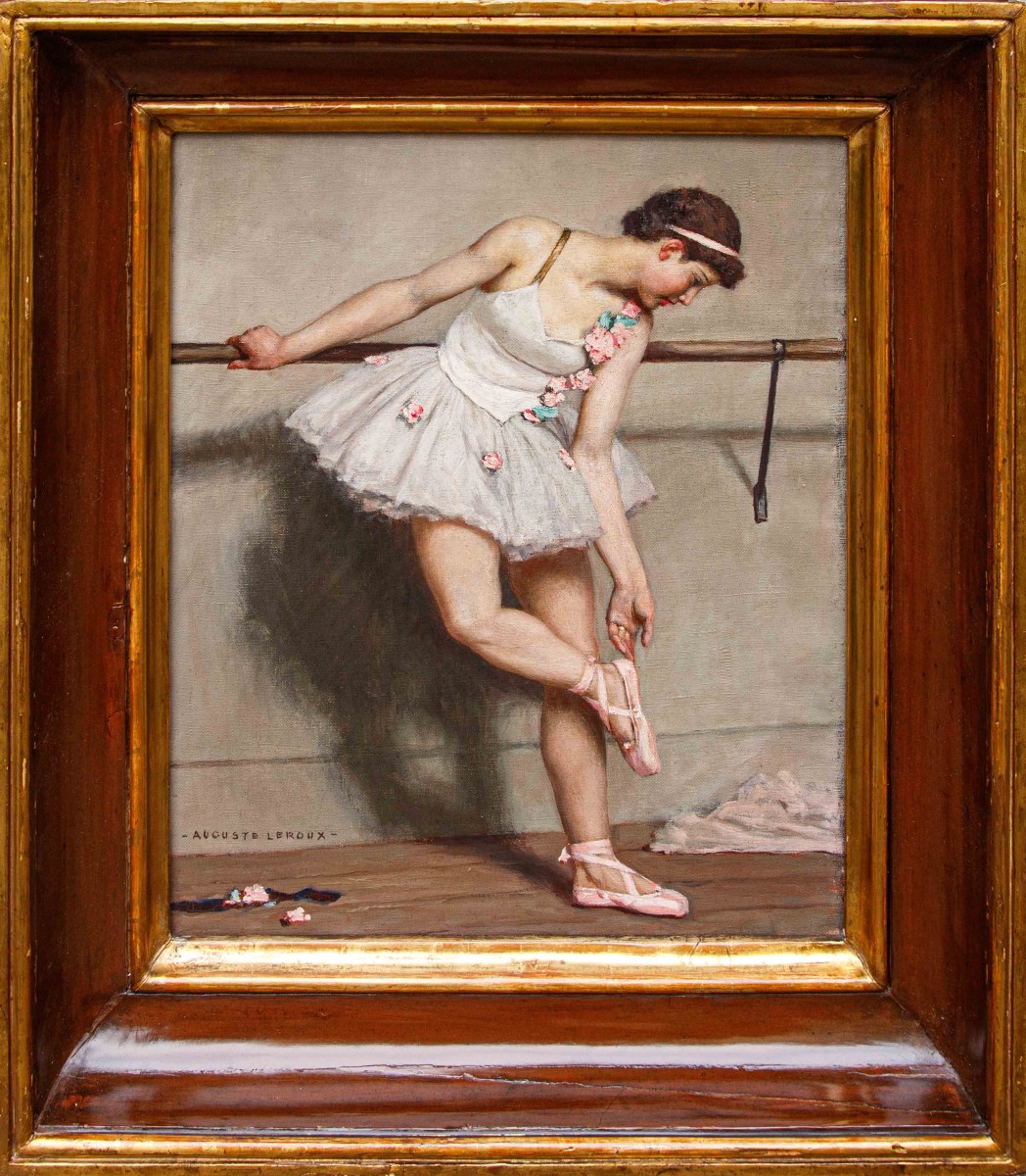 Jules Marie Auguste Leroux (Parigi, 1871 – 1954), Ballerina 