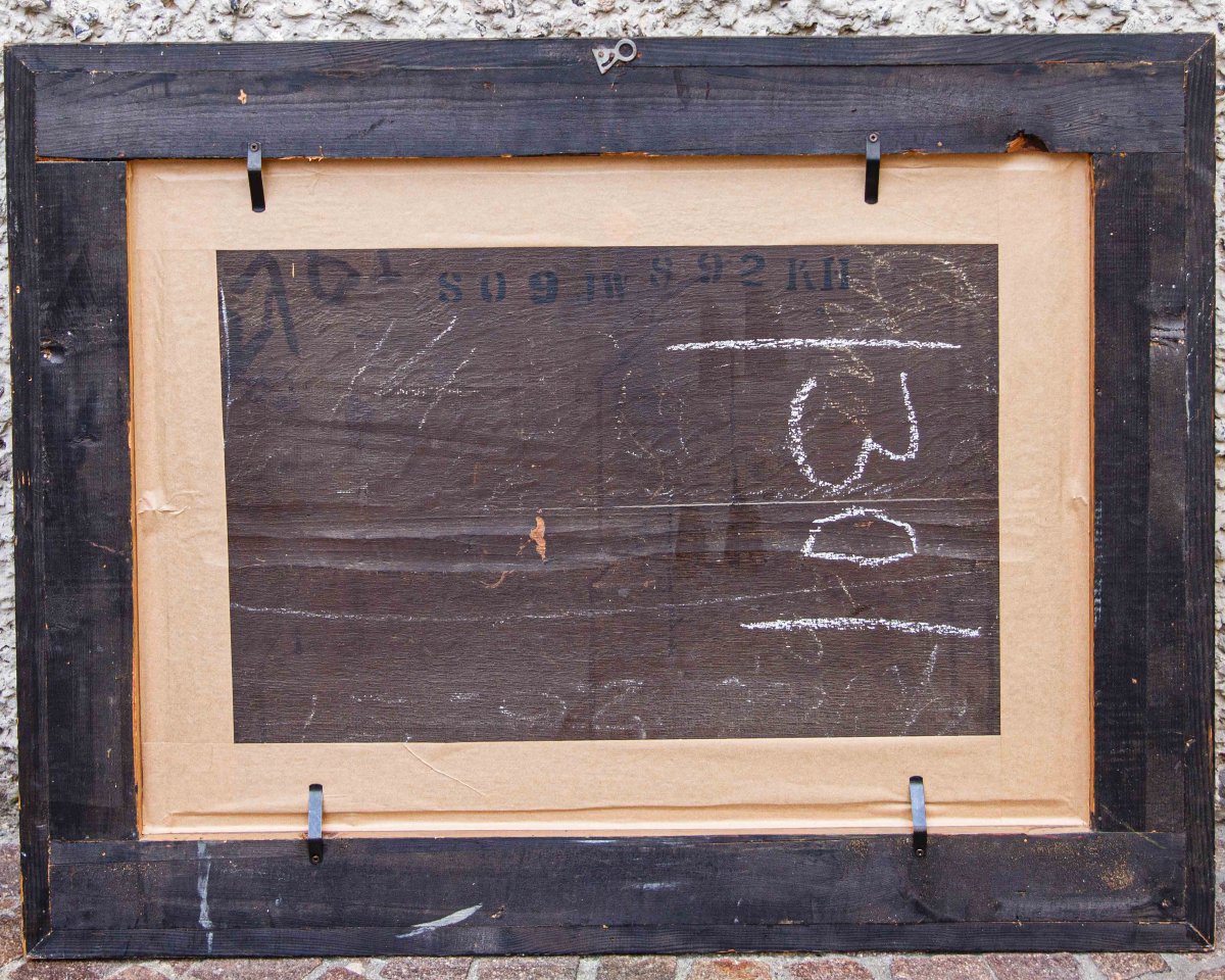 Seguace di Dirk Stoop (Dordrecht, 1610 – Utrecht, 1686), Sentiero con viandanti-photo-6