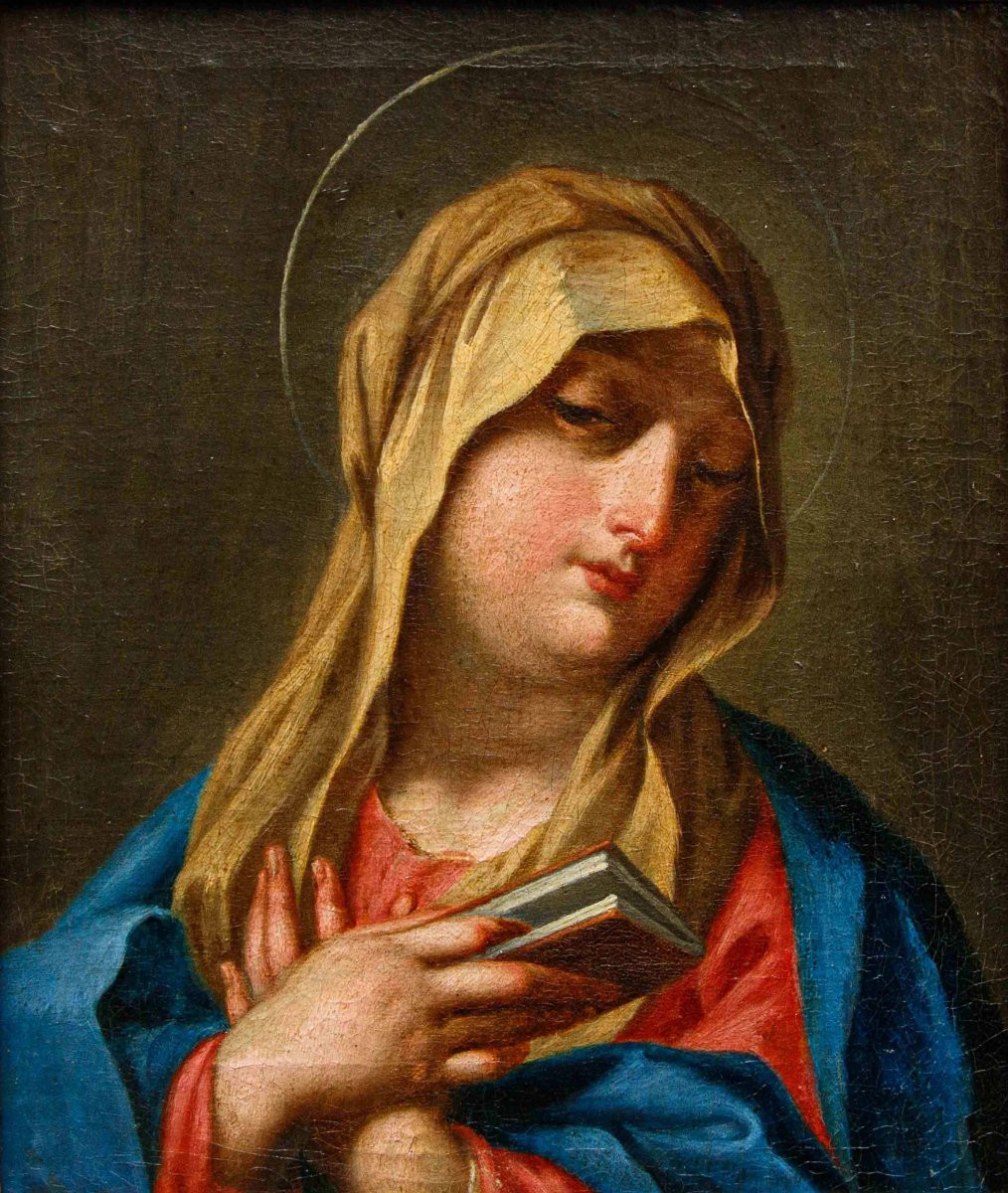 Artista romano del XVIII secolo, Vergine orante-photo-4