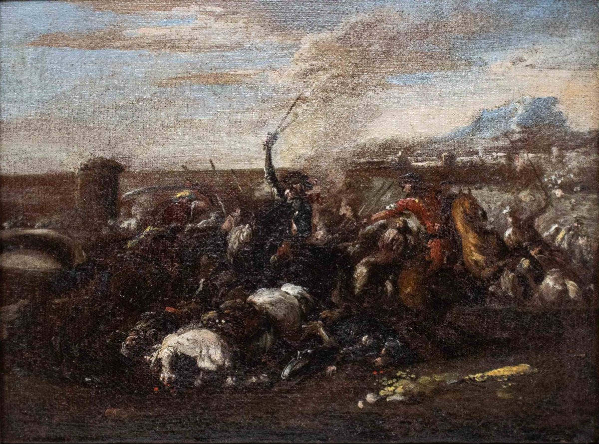 Francesco Graziani (seconda metà del XVII secolo), Scene di battaglia-photo-3