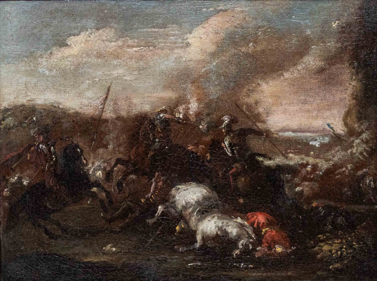 Francesco Graziani (seconda metà del XVII secolo), Scene di battaglia-photo-4