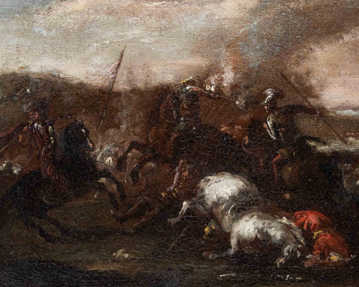 Francesco Graziani (seconda metà del XVII secolo), Scene di battaglia-photo-1