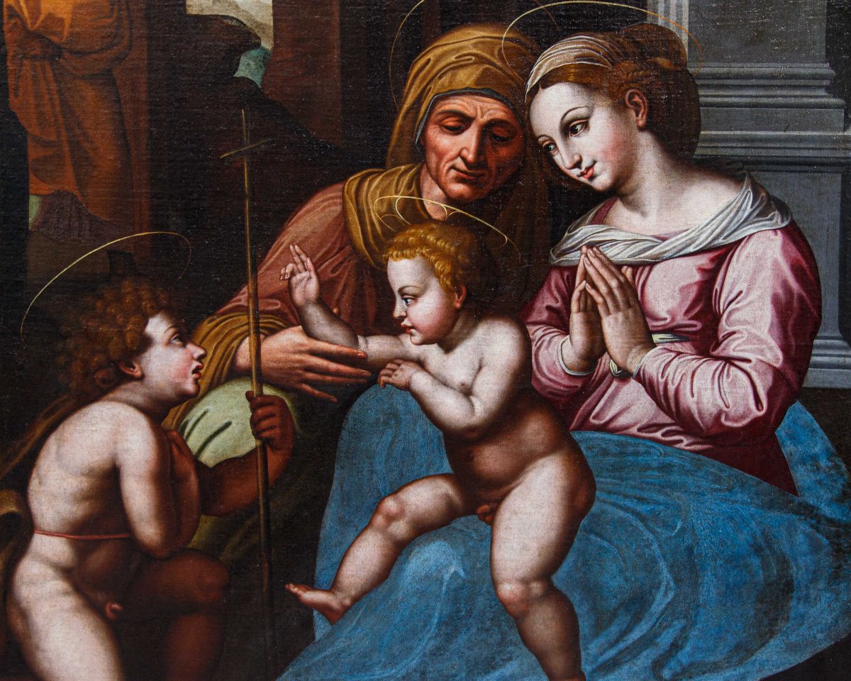 XVII secolo, da Raffaello Sanzio, Madonna del Divino Amore-photo-6