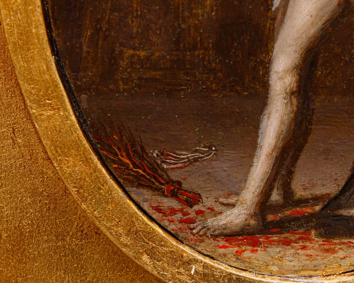 Seguace di Abraham van Diepenbeeck (1596–1675), Cristo alla colonna-photo-3