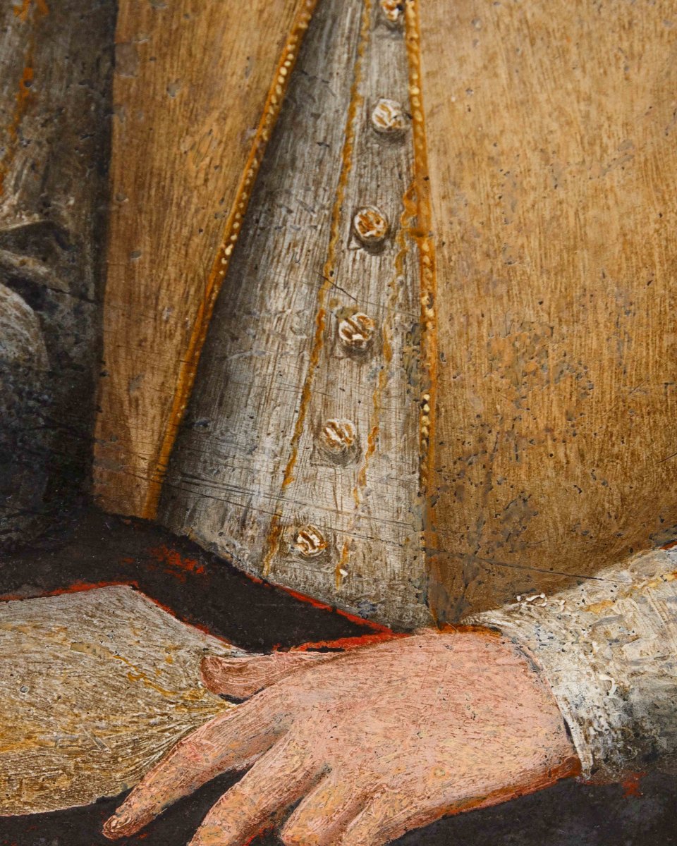 Scuola italiana, fine XVI secolo, Ritratto di Simon Stevin-photo-4