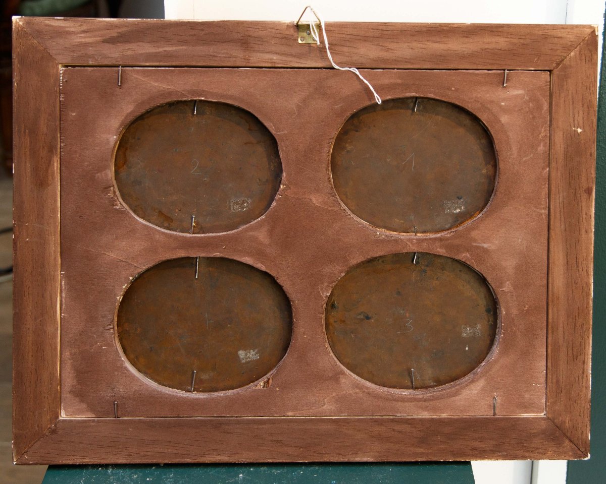 Scuola francese, XVII secolo, Allegorie dei quattro elementi-photo-6