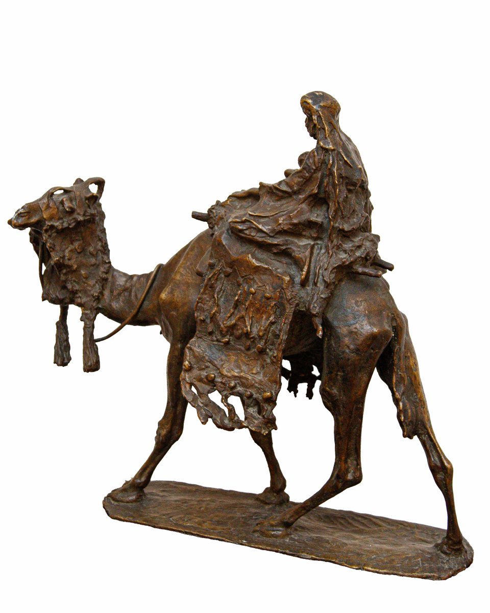 Ernesto Bazzaro (Milano, 1859 - 1937), Carovana-photo-2