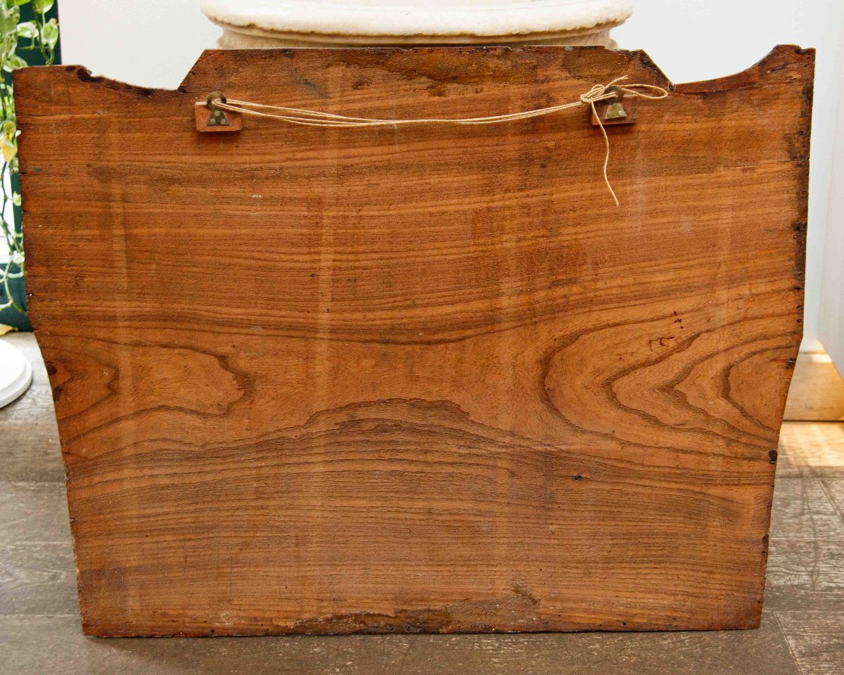 Scuola emiliana, XVIII secolo, Allegorie della Geometria e della Poesia-photo-3