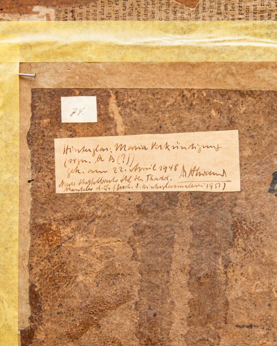 Seguace di Franz Thaddaus Menteler II (1715 - 1794),Svizzera centrale, ca. 1780, Annunciazione-photo-5